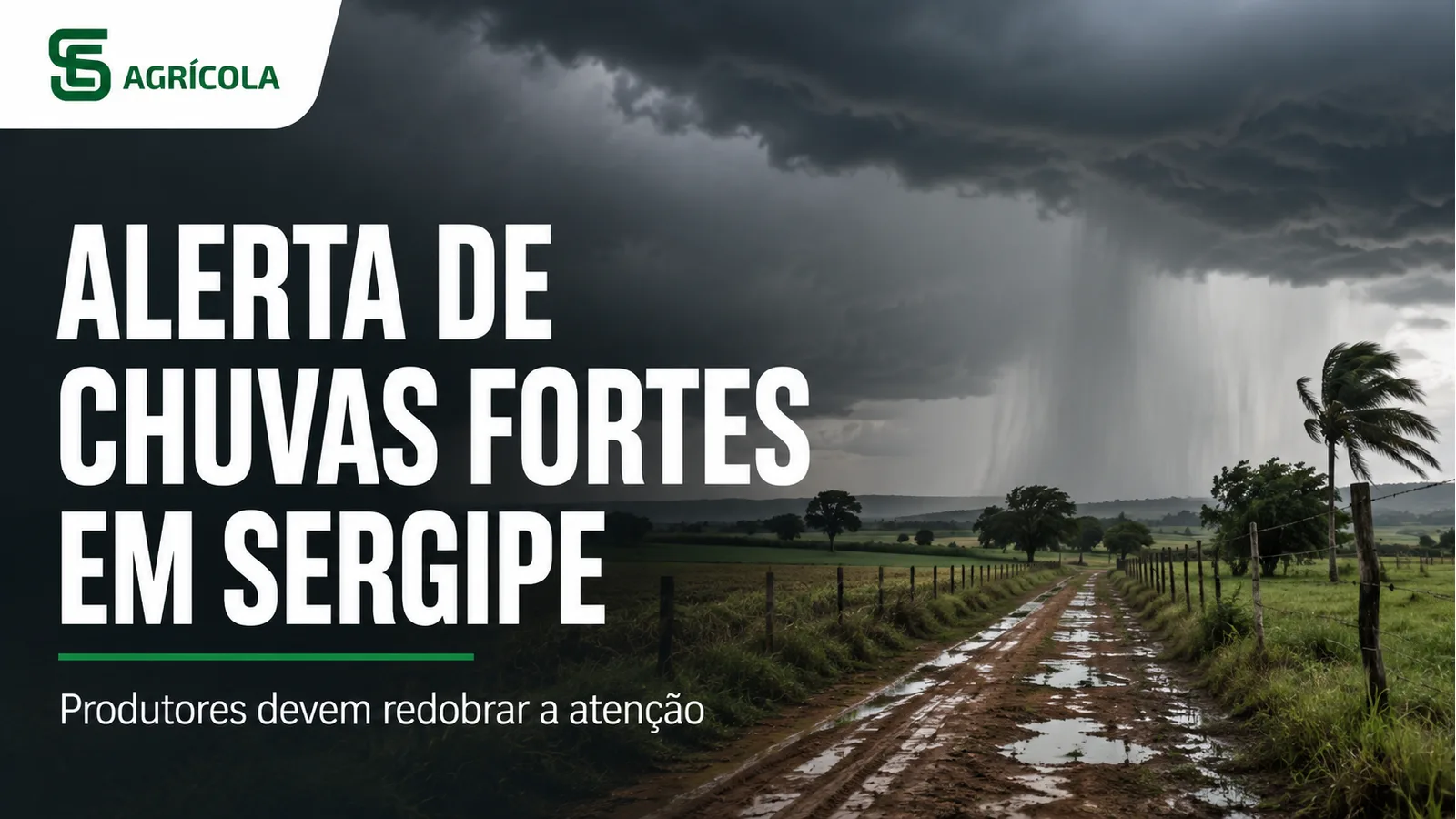 Litoral de Sergipe entra em alerta para chuvas intensas nesta quarta-feira