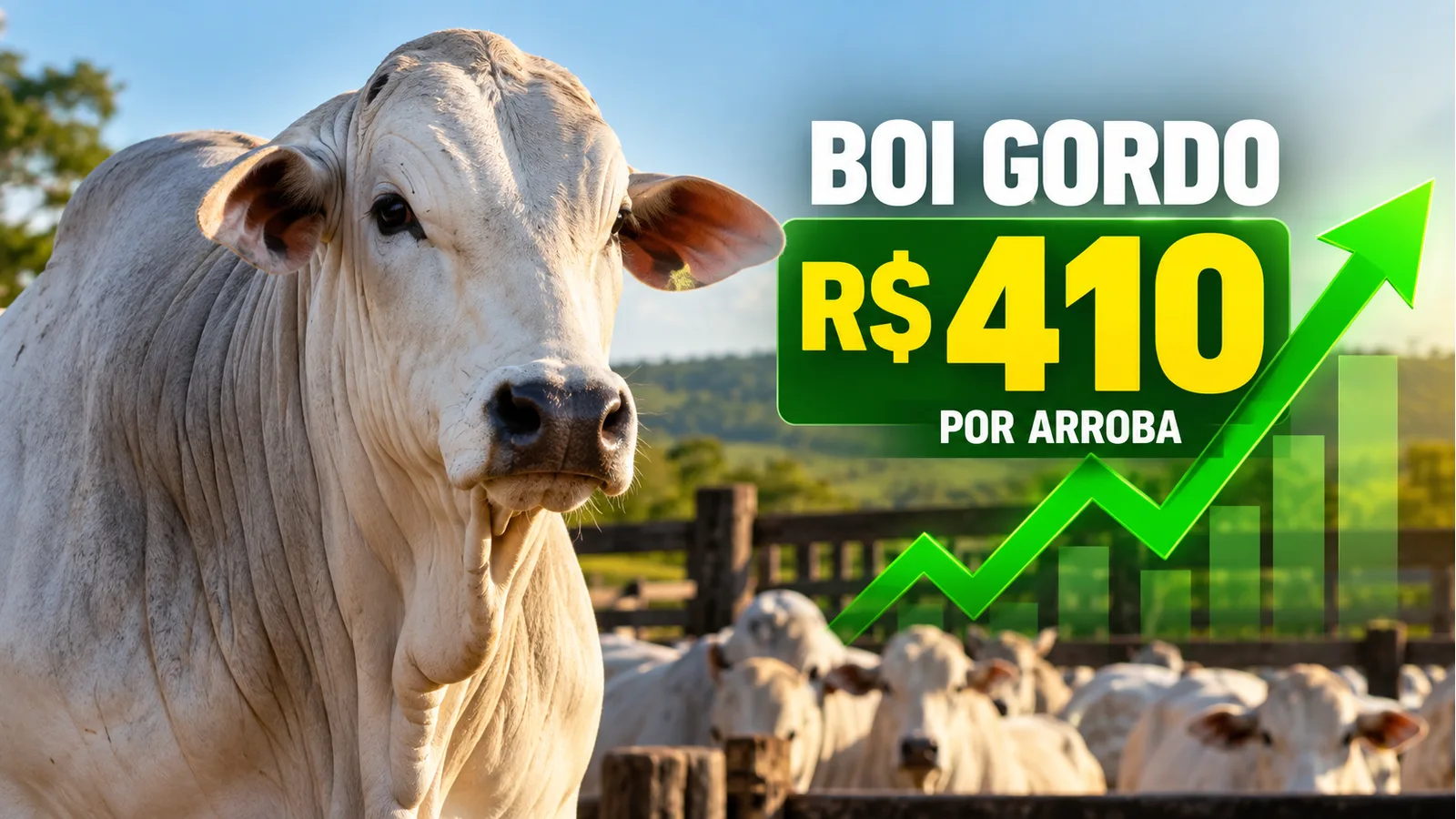 Boi gordo chega a R$ 410 por arroba em Sergipe